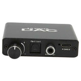192KHz 24Bit Digital To Analog Converter Professional Optical to RCA Converter with Bass Volume Adjustment for Home Theater TV