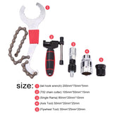 Bicycle Repair Tool Kits Mountain Bike Chain Cutter/Chain Removel/Bracket Remover/Freewheel Remover /Crank Puller Remover