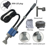 20/28W Electric Fish Tank  Water Change Pump Aquarium Cleaning Tools Water Cleaner Siphon Water Filter Pump Aquarium Accessories