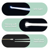 LED Magnify Ear Wax Pickers Earpick Wax Remover Curette Ear Pick Cleaner Ear Cleaner Spoon Ear Care Clean Tools