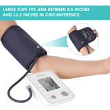 Upper Arm Automatic Tonometer Voice Broadcast With Cuff For Sphygmomanometer Household Heart Rate Blood Pressure Monitor