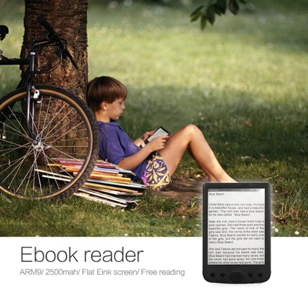 BK-6025 6 Inch E-Book Reader 800x600 Resolution E-Ink Sn Glare-Free wi ...