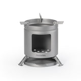 Naturehike New Titanium Mini Stove Picnic Portable Camping Stove Lightweight 200g   Outdoor Survival Equipment Bearing 10kg