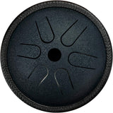 hLURU 5.5 Inch Steel Tongue Drum 6 -Tone with Travel Bag and Mallets, Percussion Instrument, Harmonic Handpan Drum