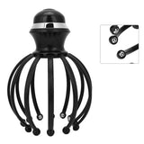 Electric Vibration Head Massager Fatigue Stress Relief Massage 12‑Claw Instrument Head Stress Relief  Vibration Massage