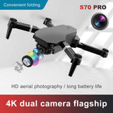 New Design 4K 1080P Photography Drone Toy With Camera Easy to Operate S70