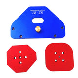 Semi-Round Corner Positioning Boards Angle R Corner Arc Positioning Templates 67JE