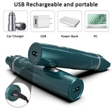 2 IN 1 Pet Nail Grinder with Hair Clipper Portable Rechargeable Painless Paws Grooming Trimming for Dog Cat Pet Product trimmer