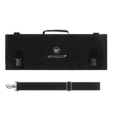 New Multi-function Chef Knife Bag Nylon Roll Bag with 8 Pocket for Kitchen Accessories Portable Knifes Case Holder Custom