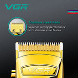 Professional LED  For Men Rechargable Adjustable Hair Clipper  Hair Trimmer Finishing Electric Haircut With 2500mAh Battery