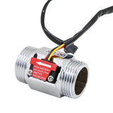 B10 G1" 1inch Water Diesel Brass Hall Effect Turbine Water Flow Sensor Turbine Flowmeter 2-50L/min