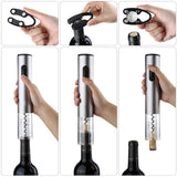 Electric Wine Opener Automatic Bottle Opener Portable Household Foil Cutter Electric Wine Bottle Opener Kitchen Corkscrew