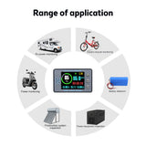 VA9810 DC8-100V Battery Capacity Tester Capacity Indicator Power Meter for LiFePO Coulomb Counter Car Tool Accessories 100A-500A