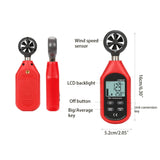 2021 New Anemometer w/ w/o Wireless Blue-tooth Digital Handheld Wind Speed Meter Compatible w/ Wind Chill Air Velocity Temp