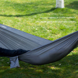 Outdoor Camping Hunting Travel Portable Hammock Home Use Indoor Garden Sleeping Hanging Chair Parachute Shape Leisure Hang Bed