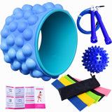 Ultimate Back Roller Set,Myofascial Release Trigger Point Yoga Wheel Foam Roller for relief Back Pain Deep Tissue Massage Sport