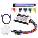 16 Channels Logic Analyzer USB 2.0 Interface 100MHz Sampling Rate Supports PC Software for Timing Judgment and Analysis