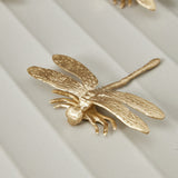 Animal Drawer Handle Dragonfly Shape Brass Knobs Cupboard Pulls Drawer Knob Kitchen Cabinet Handle Furniture Hardware