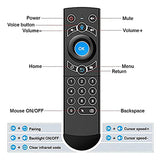 G21Pro Remote Control Backlit Gyroscope Wireless Air Mouse 2.4G Smart Voice Remote Control for TV Set-Top Box Projector