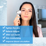 2Pcs Magic Ice Globes for Face Eye Neck Roller Massage Skin Tighten Frim Beauty Relieve Fatigue Anti Aging Facial Cooling Ball