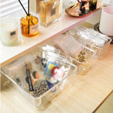 16/25Pcs/set  Desk Drawer Organizer Trays Bathroom Drawer Tray Dividers Vanity Storage Bins For Makeup Dresser Kitchen Office