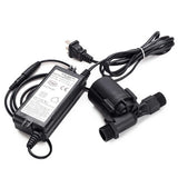 Plastic DC 12V Brewing NPT1/2" Homebrew Beer Circulation Brushless Pumps Black 18W