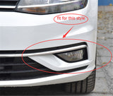 5G0 853 666 F Carbon Fiber Front Fog Light Frame Trim Kit Fit For V-W Golf MK7.5 18-19 5G0853211H  5G0853212H