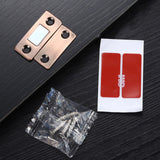 2pcs/Set Magnetic Cabinet Catches Magnet Door Stops Hidden Door Closer With Screw For Closet Cupboard Furniture Hardware