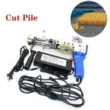 110-220V Electric Carpet Tufting Gun Cut Pile TD-01 Loop Pile TD-02 Carpet Weaving Flocking Machines Power Tool Hand Gun Blue
