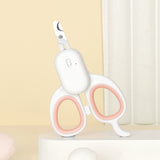 Pet Dog Cat Nail Clipper Professional Cutter USB Grooming Clippers Scissors Pet Nail Trimmer for Cats Dogs with LED -UV- Light