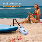 CYCPLUS 20PSI Electric SUP Pump Air Compressor Inflation Deflation Pump Boat Kayak Stand Up Paddle Surfing Board with Nozzles