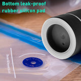 Portable Vacuum Sealer, Handheld Automatic Vacuum Food Sealer Wireless Mini Food Vacuum Sealer for Preservation Black