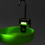 2021 New Outdoor Fishing Oxygenation Air Pump USB Intelligent Sensor Water Oxygen Pump Portable Smart Induction LED Light