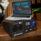 Presonus Revelator io24 audio interface USB sound card Live Recording Controller for stream,podcast and recording