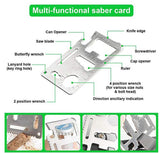 Camping Survival Kit First Aid Kit Outdoor Tool MultiTool  SOS for Hunting Adventures Camping Equipment Tent Accessory Edc Gear