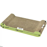Cat Scratch Board Lounge Nail Scraper Scratch Pad Pet Sofa Bed Cat Beds Corrugated Cardboard Toy For Cat Scratcher WIth Catnip