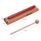 Ammoon 7-Tone Tabletop Chimes Meditation Chime Colorful Wind Bell Kids Educational Musical Toy Percussion Instrument with Mallet