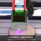 450nm 40W Laser Module with Protective Cover Fixed Focal Length Laser Engraving Head Laser Engraver Cutter 3D Printer CNC Router