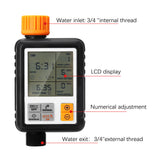 Intelligent Automatic Watering Timer Large Screen Multifunctional Timing Watering Device Outdoor Garden Sprinkler Controller