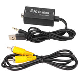 D15 Digital to Analog Converter Coaxial+3.5mm+USB Power Supply Interface DAC Converter Plug and Play for TV Set Top Box DVD