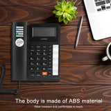 KX T7007 Dual Interface Caller ID Large Buttons Home Office Telephone Landline Black audifono Home Telephone Corded Telephone