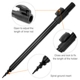 3+1 Fishing Bite Alarms Water Resistant Black Fishing Banksticks Swingers Set With Padded Fishing Tool Bag Fishing Set