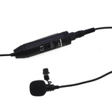 3.5mm Clip-On Lavalier Microphone With Carry Bag Microphone Kit For Smartphone DSLR Cameras Camcorders Audio Recorder PC