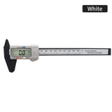 Digital Vernier Caliper 6inch LCD Electronic Carbon Fiber Gauge 150mm 0.1mm Micrometer Digital Ruler Height Depth Measuring Tool
