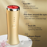 21LEDs Anti Aging Red Light Therapy Deeps Red 625nm and  Infrared 850nm Led Light Skin Tightening Hot Treatment Wrinkle Remover