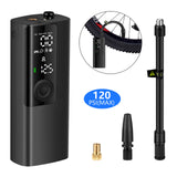 Car Air Compressor Electric Portable Wireless Inflatable Tire Inflator Rechargeable For Bicycle Motorcycle Tires Balls Air Pump