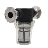 1.5"TC(50.5mm) Inline Filter for Home Brewing 150 micron 100 mesh Water &amp; Beer Filtering