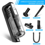 Powerful Car Vacuum Cleaner 5500Pa Portable Handheld 100W Wet & Dry Use Rechargeable Home Car Vacuum Cleaner