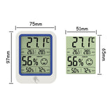 Household Indoor Baby Room Thermometer Hygrometer Electronic Wall-mounted Digital Temperature Humidity Meter