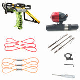 Powerful Slingshot with Wrist Rest Hunting Shooting Darts Steel Balls Laser Slingshot Archery Catapult Camping Fishing Tools